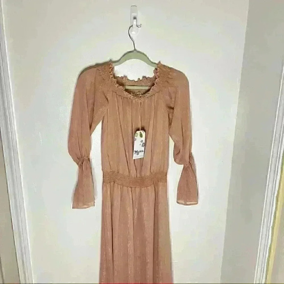 NWT Show Me Your MuMu Mauve Wanda Maxi Dress - Picture 4 of 10